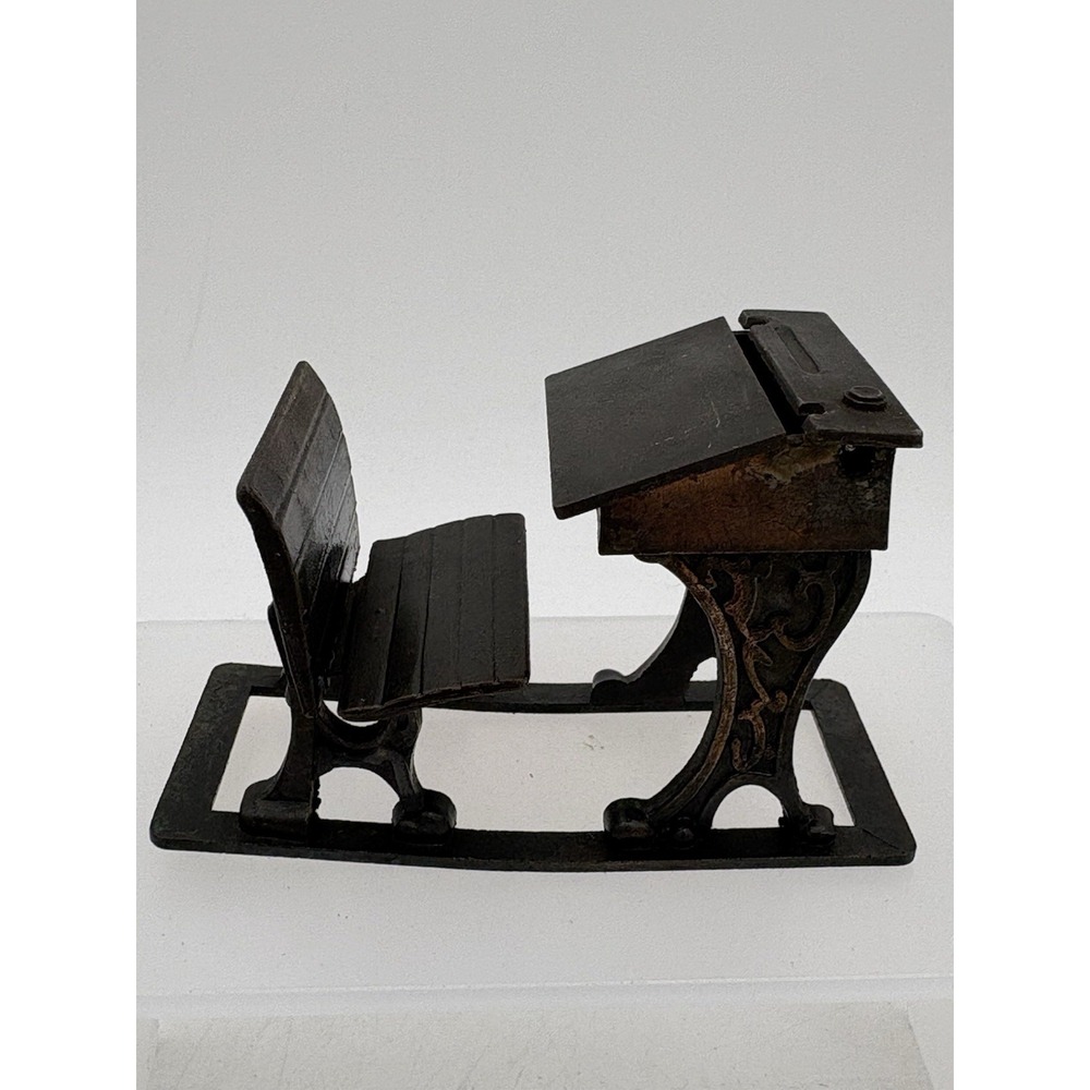 1976 Vintage Durham Industries Miniature‎ Doll Furniture School Desk